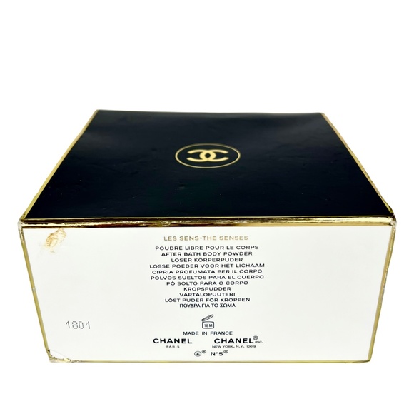 CHANEL Makeup Chanel N No5 The Loose Powder 45g511 Oz Box Perfumed Body Talc France Rare